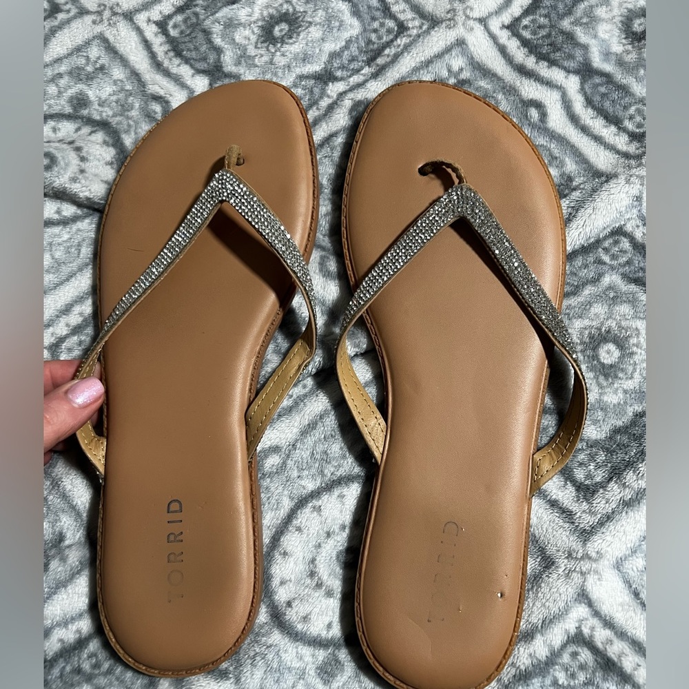 Torrid rhinestone sandals